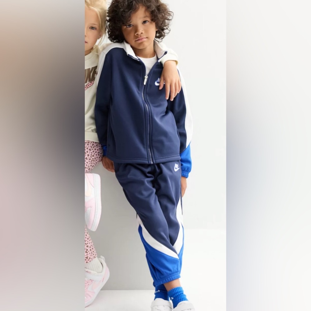 Nike Kids Boys track suit joggers jacket size 7 NWT
